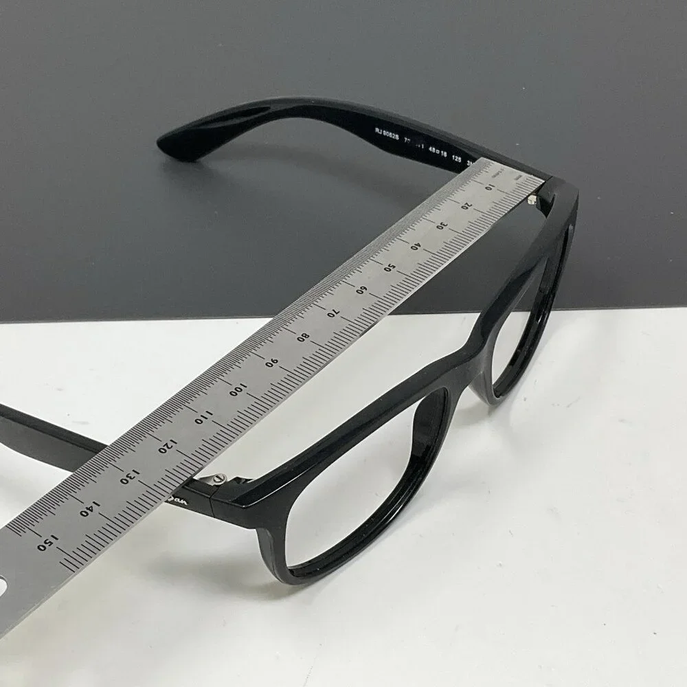 RAY-BAN JR RJ9062S 7013/71 Black Matte 48-16-125 Sunglasses Eyeglasses Frame